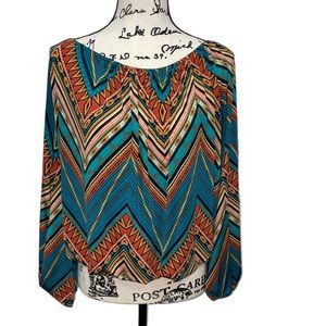 Emma Rose Large Tribal Top Fall western top